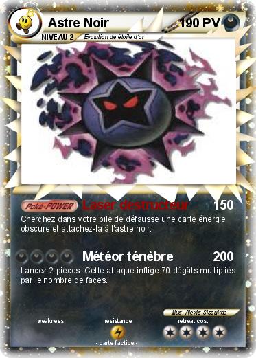 Pokemon Astre Noir
