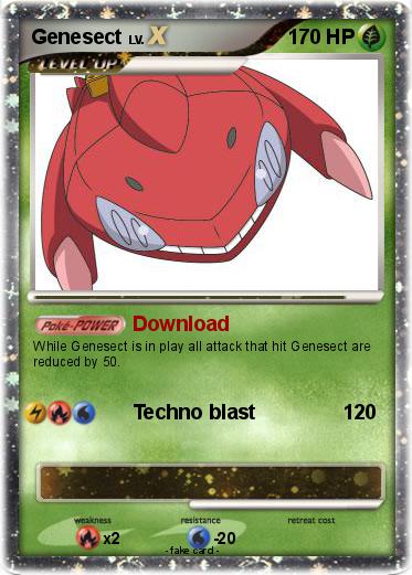Pokemon Genesect