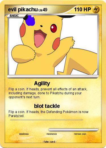 Pokemon evil pikachu