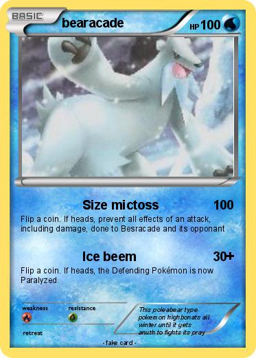 Pokemon bearacade