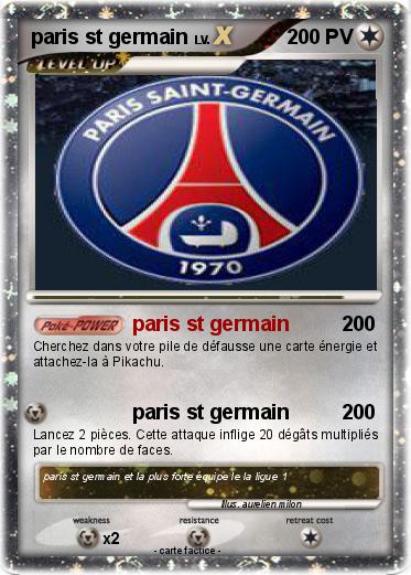 Pokemon paris st germain