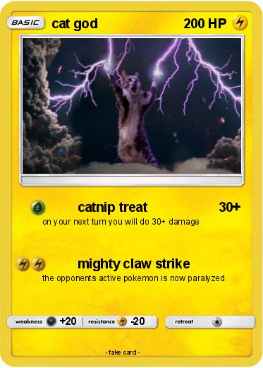 Pokemon cat god