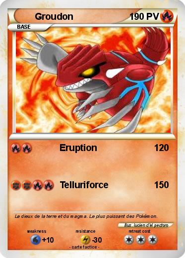 Pokemon Groudon
