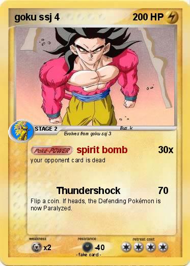 Pokemon goku ssj 4