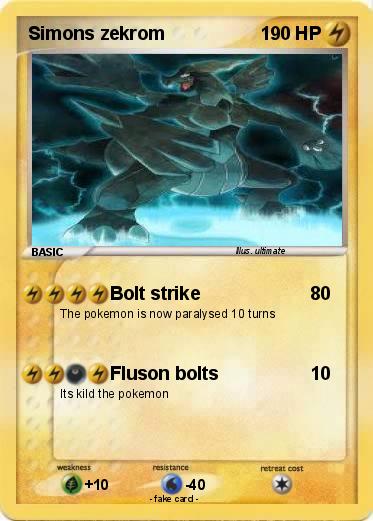 Pokemon Simons zekrom