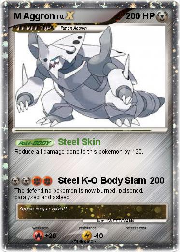 Pokemon M Aggron