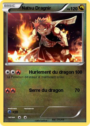 Pokemon Natsu Dragnir