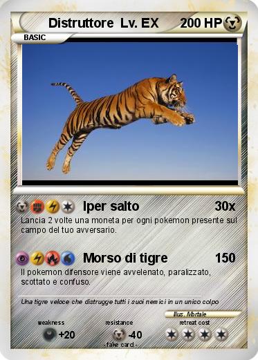 Pokemon Distruttore  Lv. EX