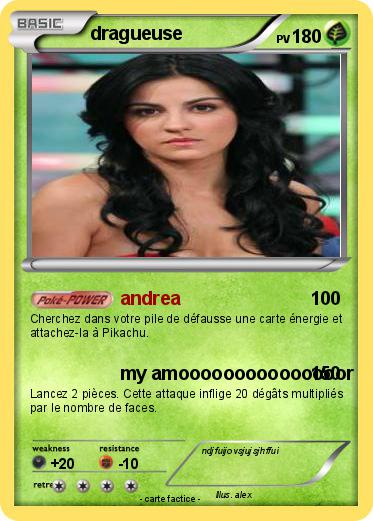 Pokemon dragueuse