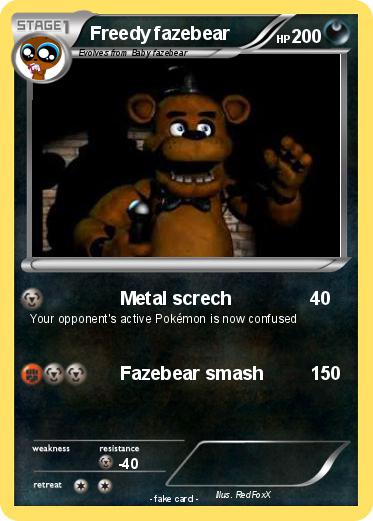 Pokemon Freedy fazebear