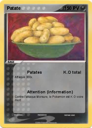 Pokemon Patate