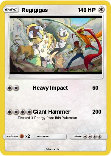Pokemon Regigigas