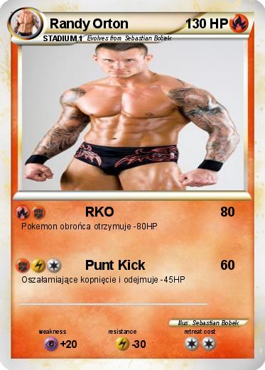 Pokemon Randy Orton