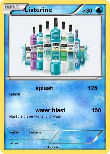 Pokemon Listerine