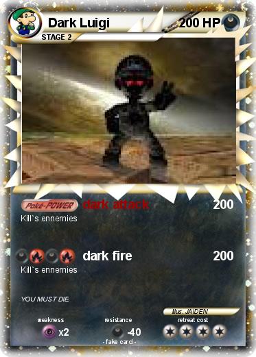 Pokemon Dark Luigi