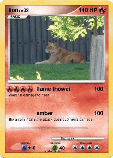 Pokemon lion