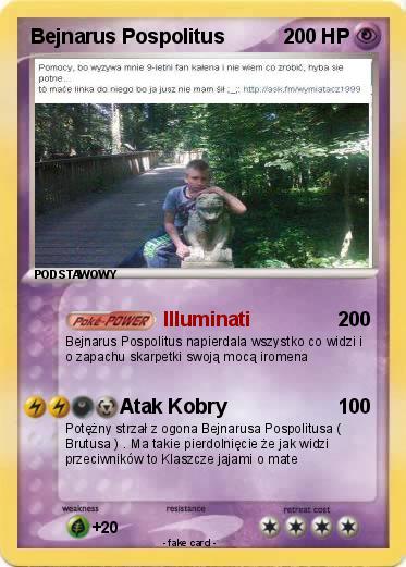 Pokemon Bejnarus Pospolitus