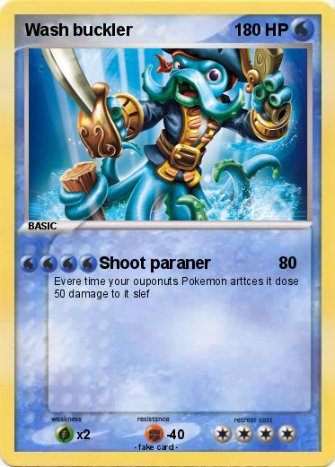 Pokemon Wash buckler