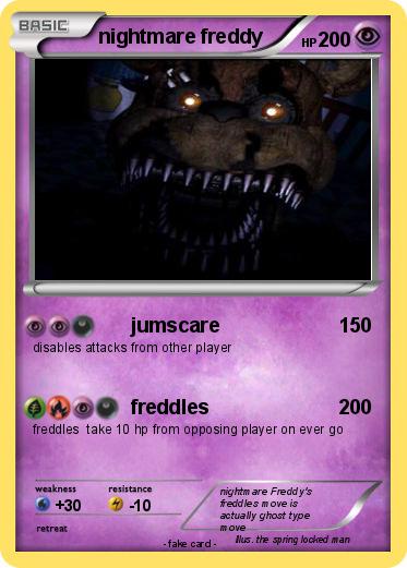 Pokemon nightmare freddy