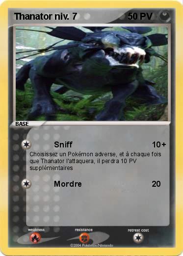 Pokemon Thanator niv. 7