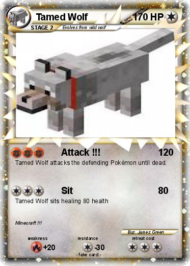 Pokemon Tamed Wolf