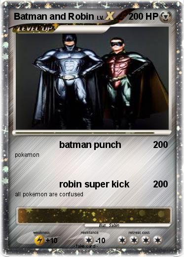 Pokemon Batman and Robin