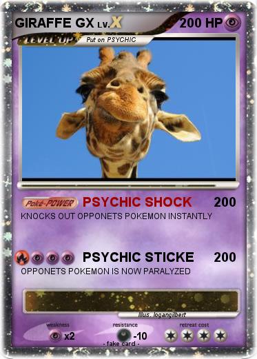 Pokemon GIRAFFE GX