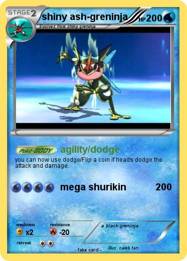 Pokemon shiny ash-greninja
