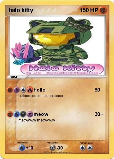 Pokemon halo kitty