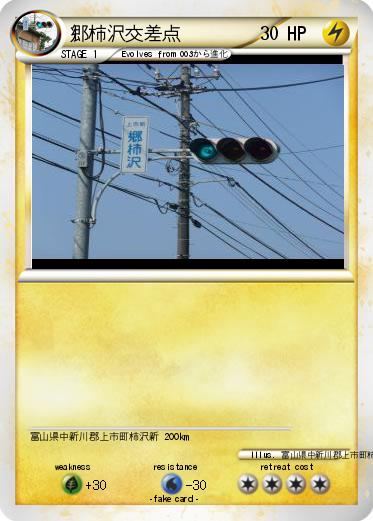 Pokemon 郷柿沢交差点