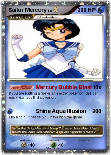 Pokemon Sailor Mercury