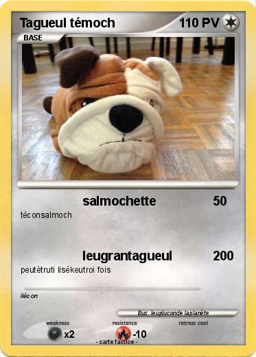 Pokemon Tagueul témoch