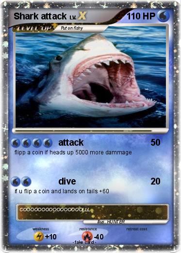 Pokemon Shark attack