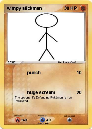 Pokemon wimpy stickman