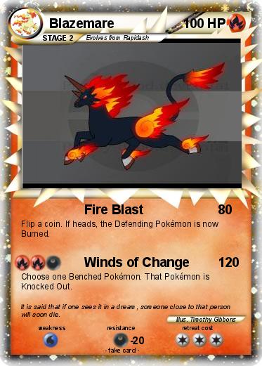 Pokemon Blazemare