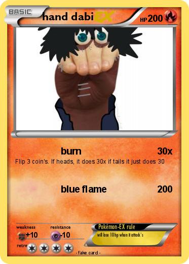 Pokemon hand dabi