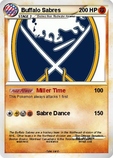 Pokemon Buffalo Sabres