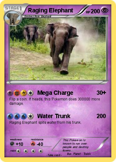Pokemon Raging Elephant