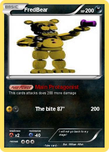 Pokemon FredBear
