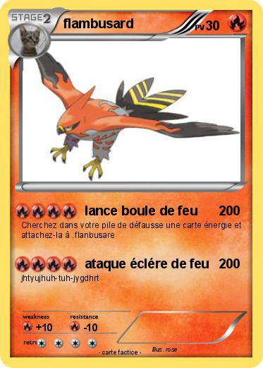 Pokemon flambusard