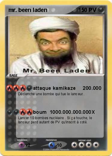 Pokemon mr. been laden       