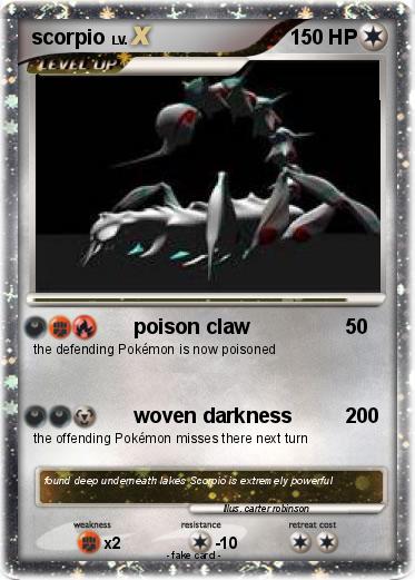 Pokemon scorpio