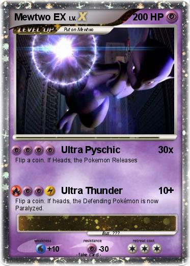 Pokemon Mewtwo EX