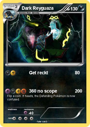 Pokemon Dark Reyguaza