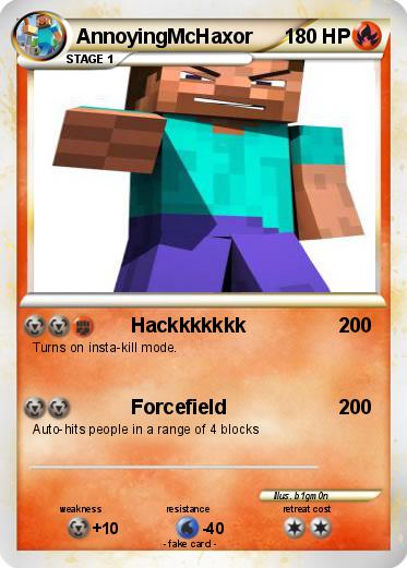 Pokemon AnnoyingMcHaxor