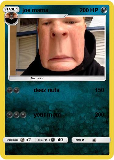 Pokemon joe mama