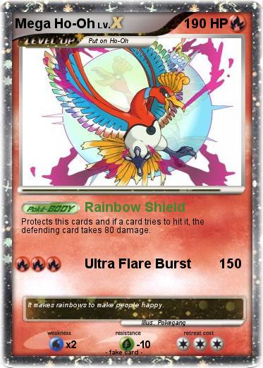 Pokemon Mega Ho-Oh