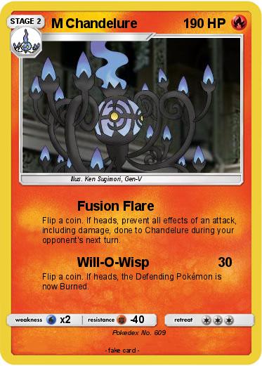 Pokemon M Chandelure