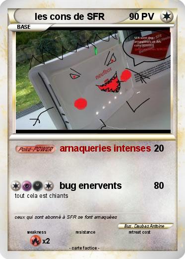 Pokemon les cons de SFR