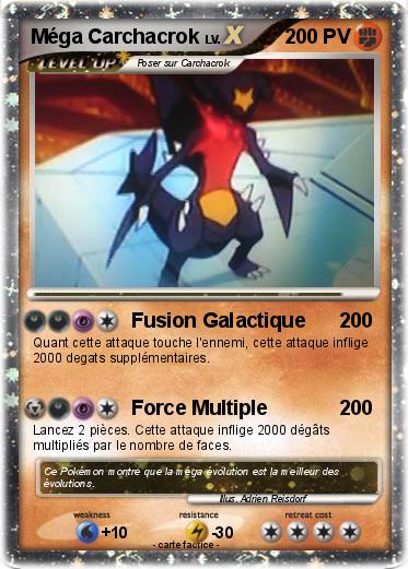 Pokemon Méga Carchacrok
